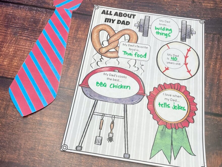 Preschool Father s Day Lesson Planning Ideas Pre K Printable Fun