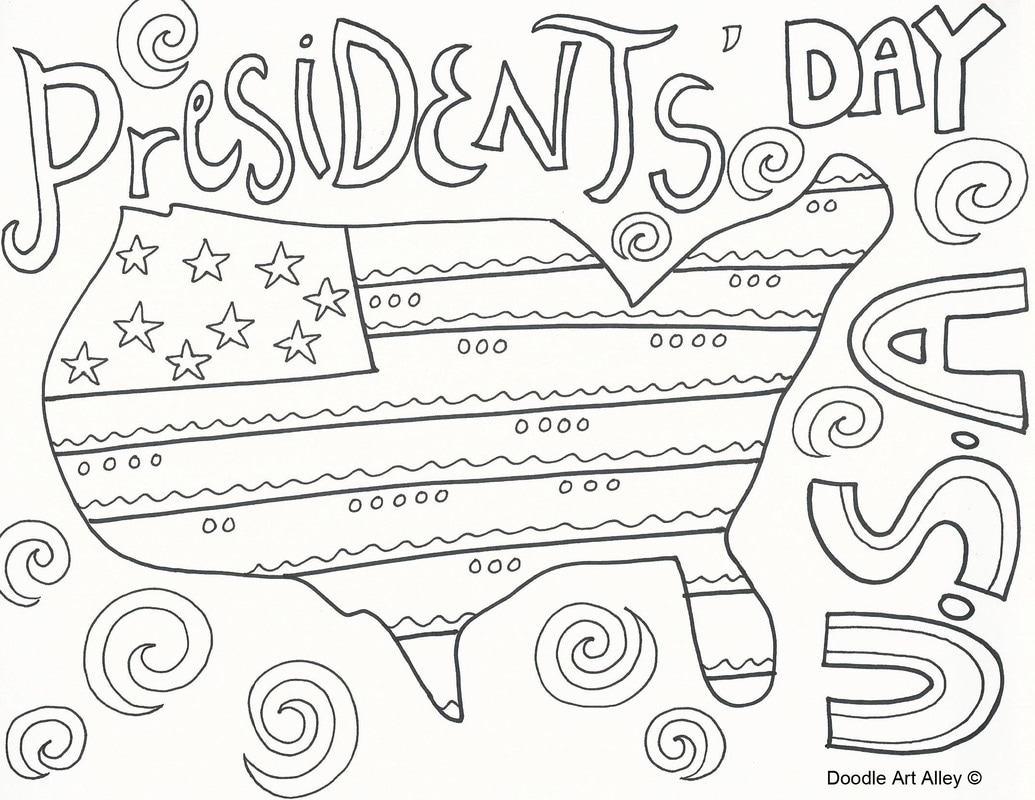 Presidents Day Coloring Sheets Printable