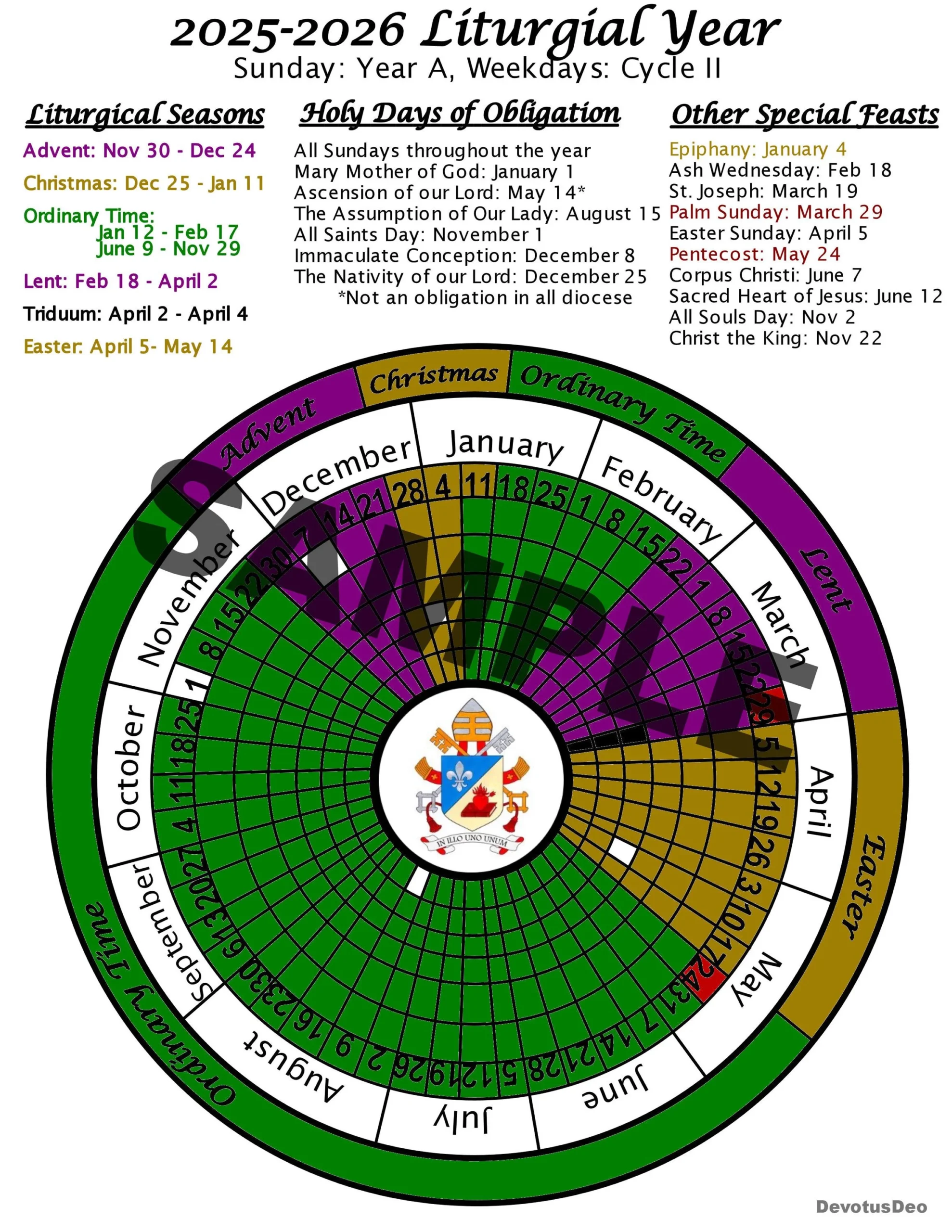 Printable Advent Guide 2026