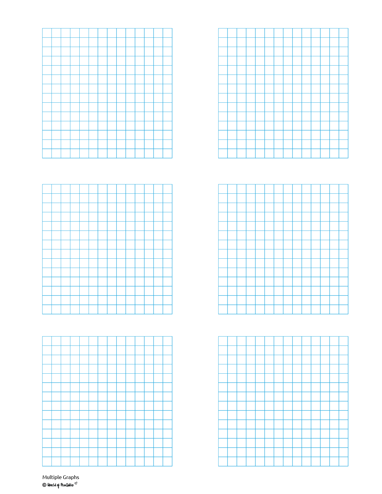 Free Printable Graph Charts