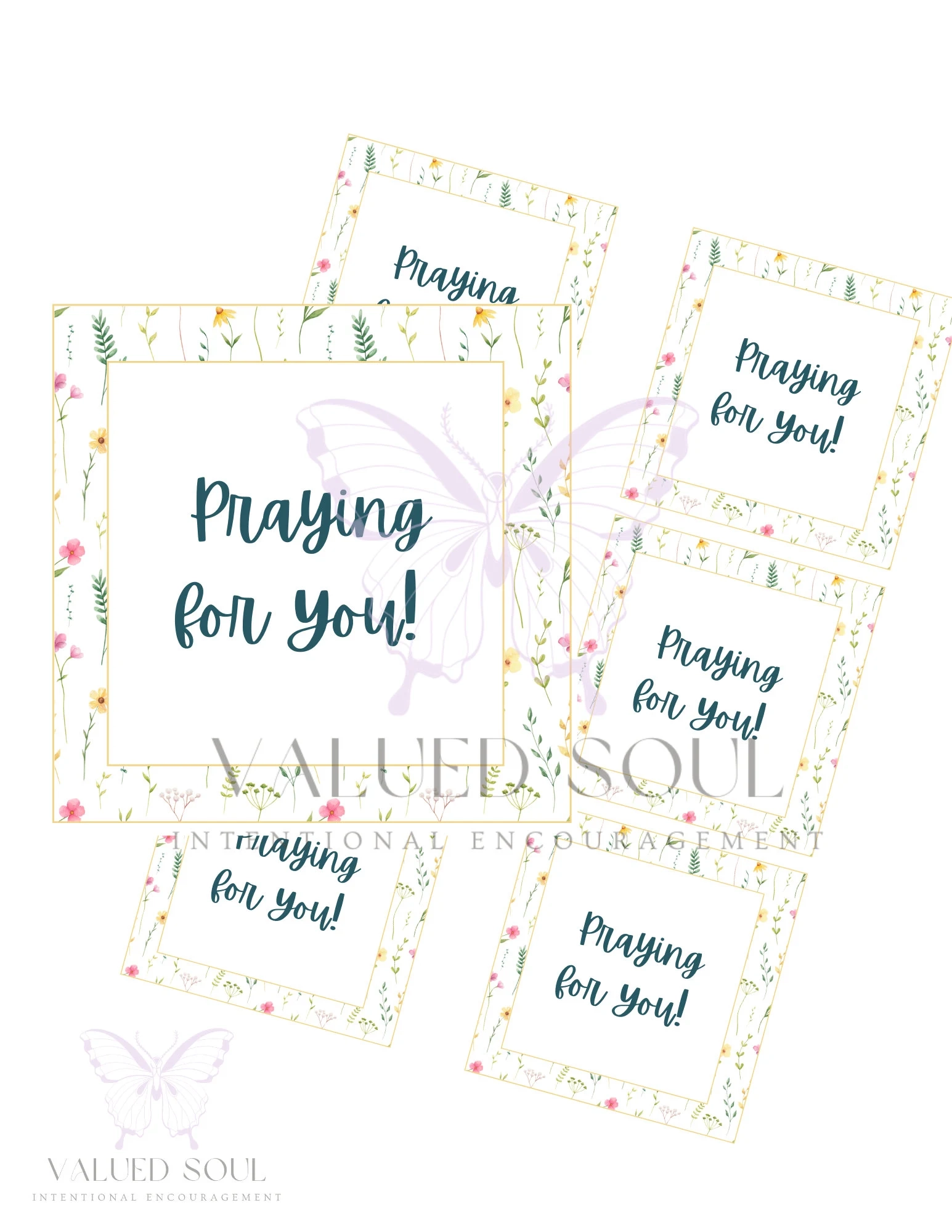 Printable Sign We Prayed For You Printable Sign We Prayed For You