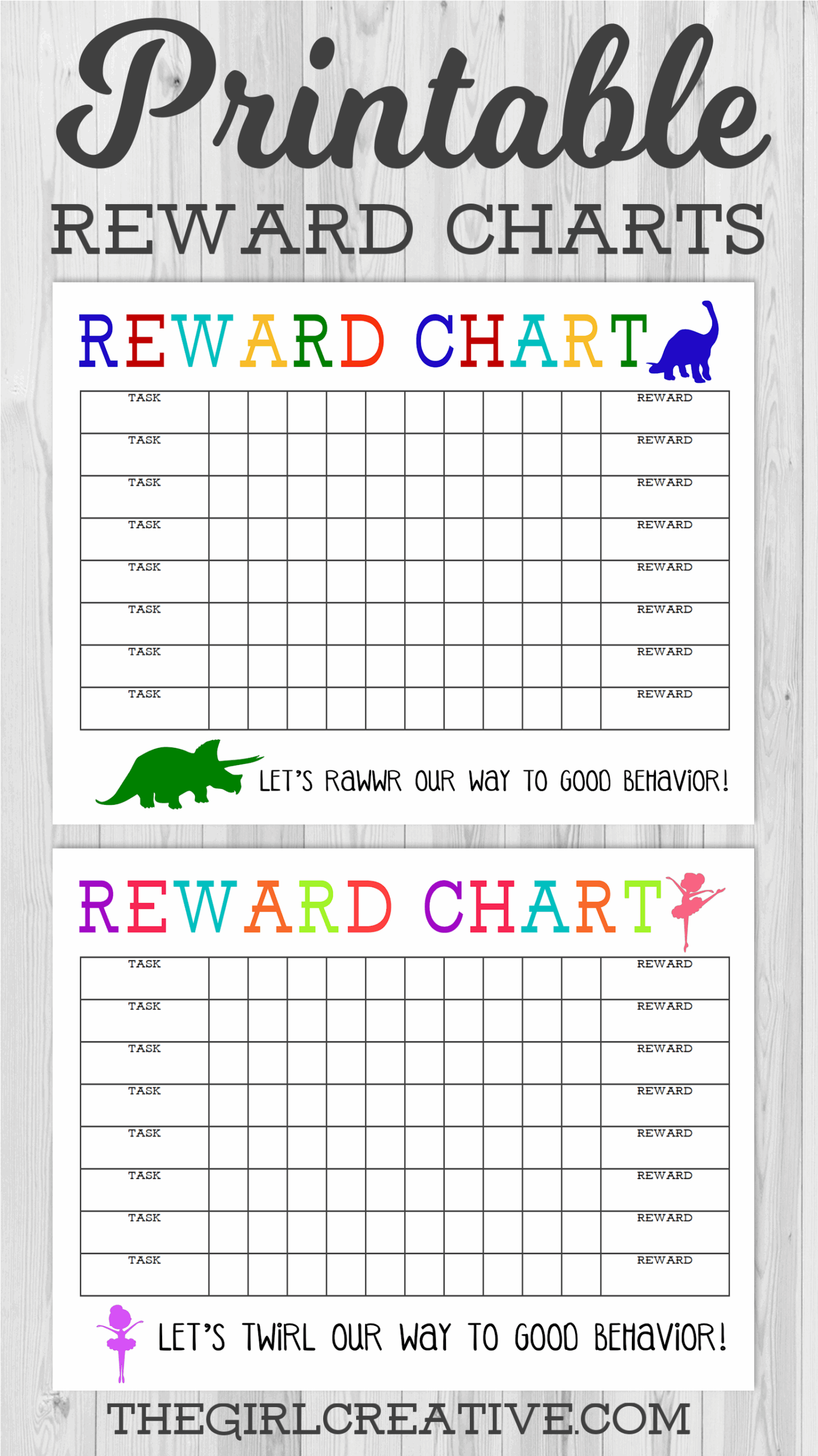 Printable Good Behavior Chart