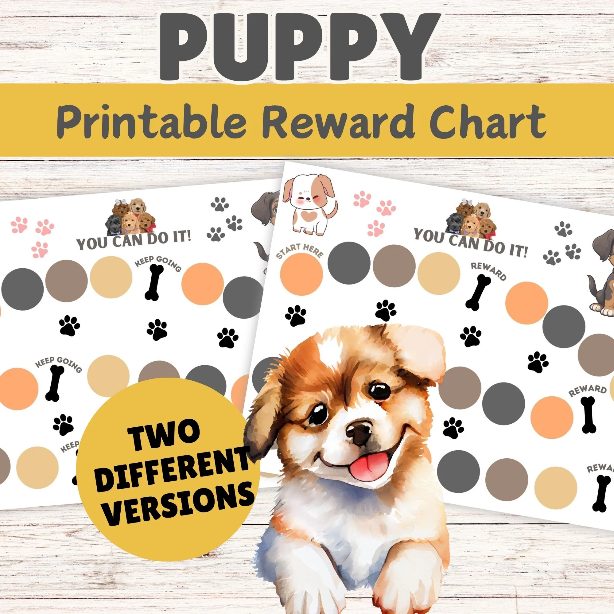 Printable Puppy Reward Chart