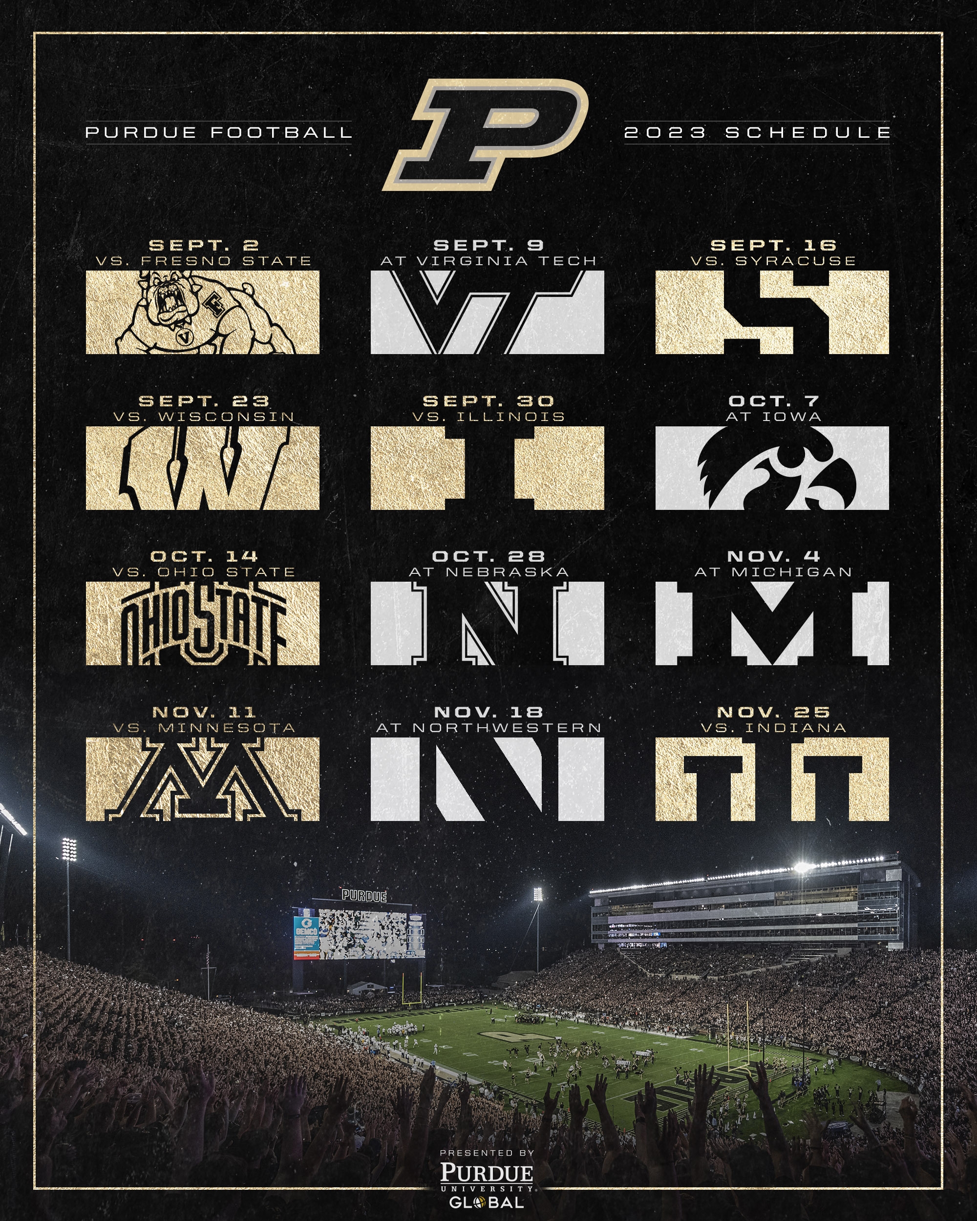 Purdue Football Schedule 2023 Deals St Paul Football