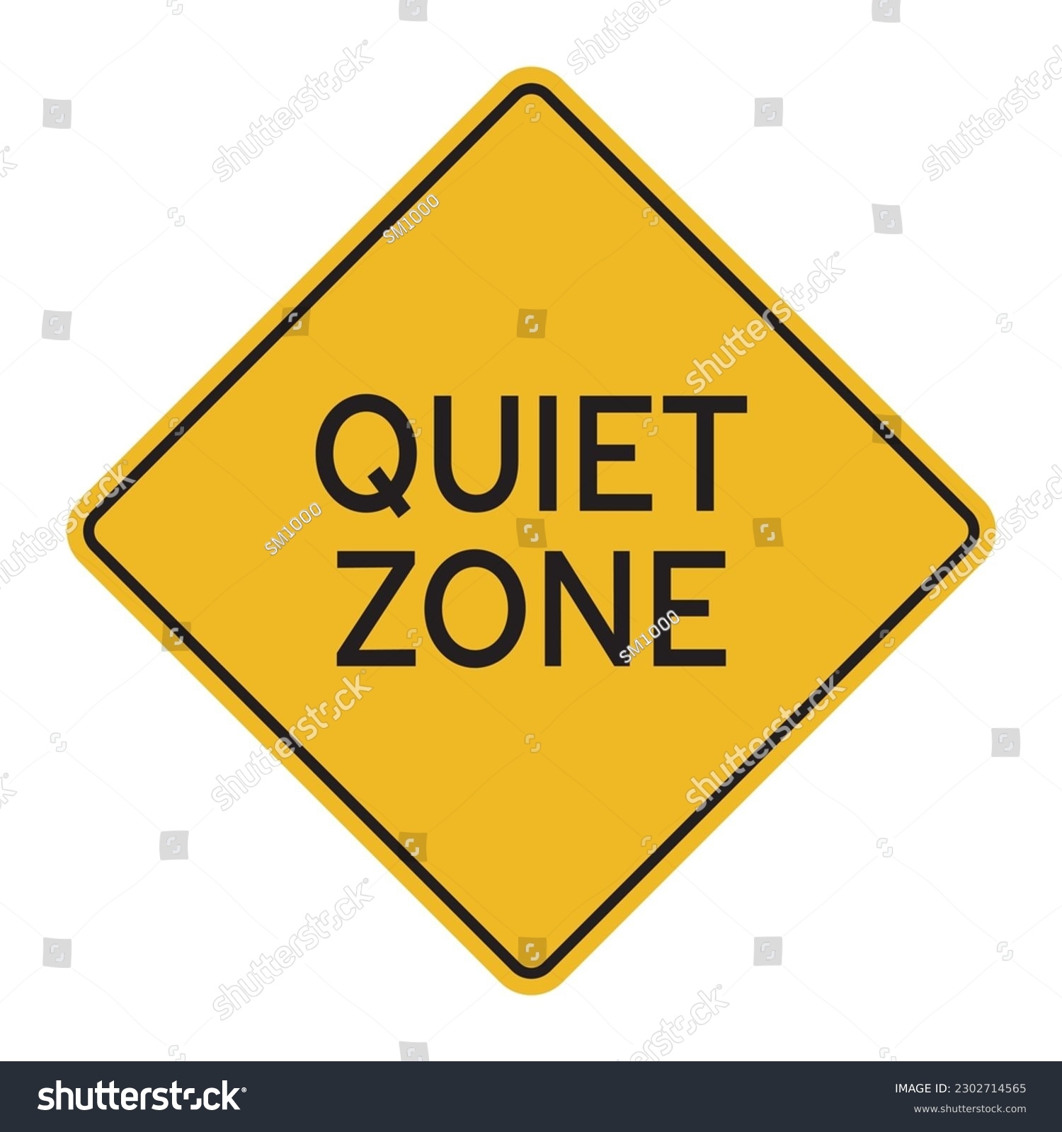Quiet Zone Sign Printable