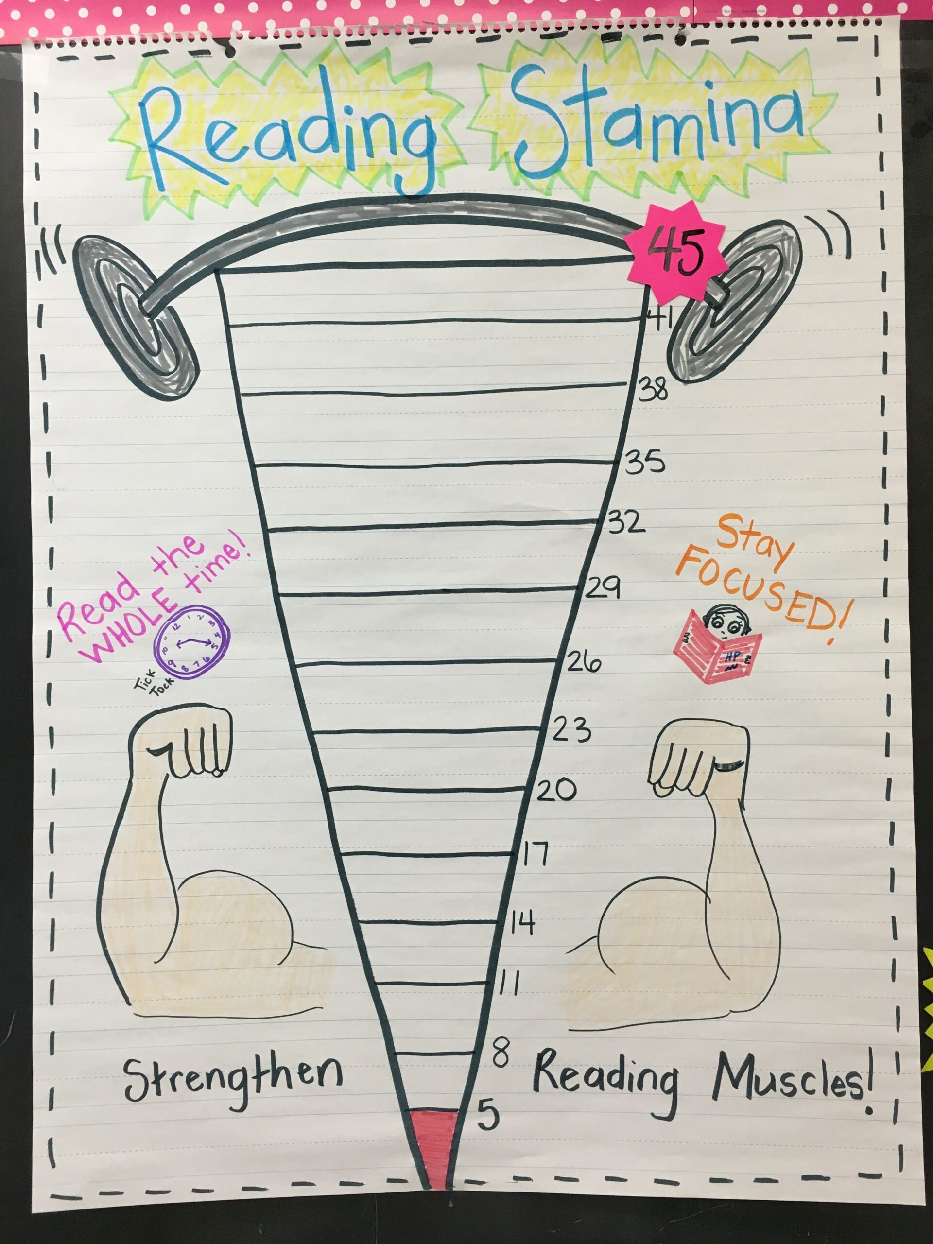 Reading Stamina Posters Trackers FREEBIE 