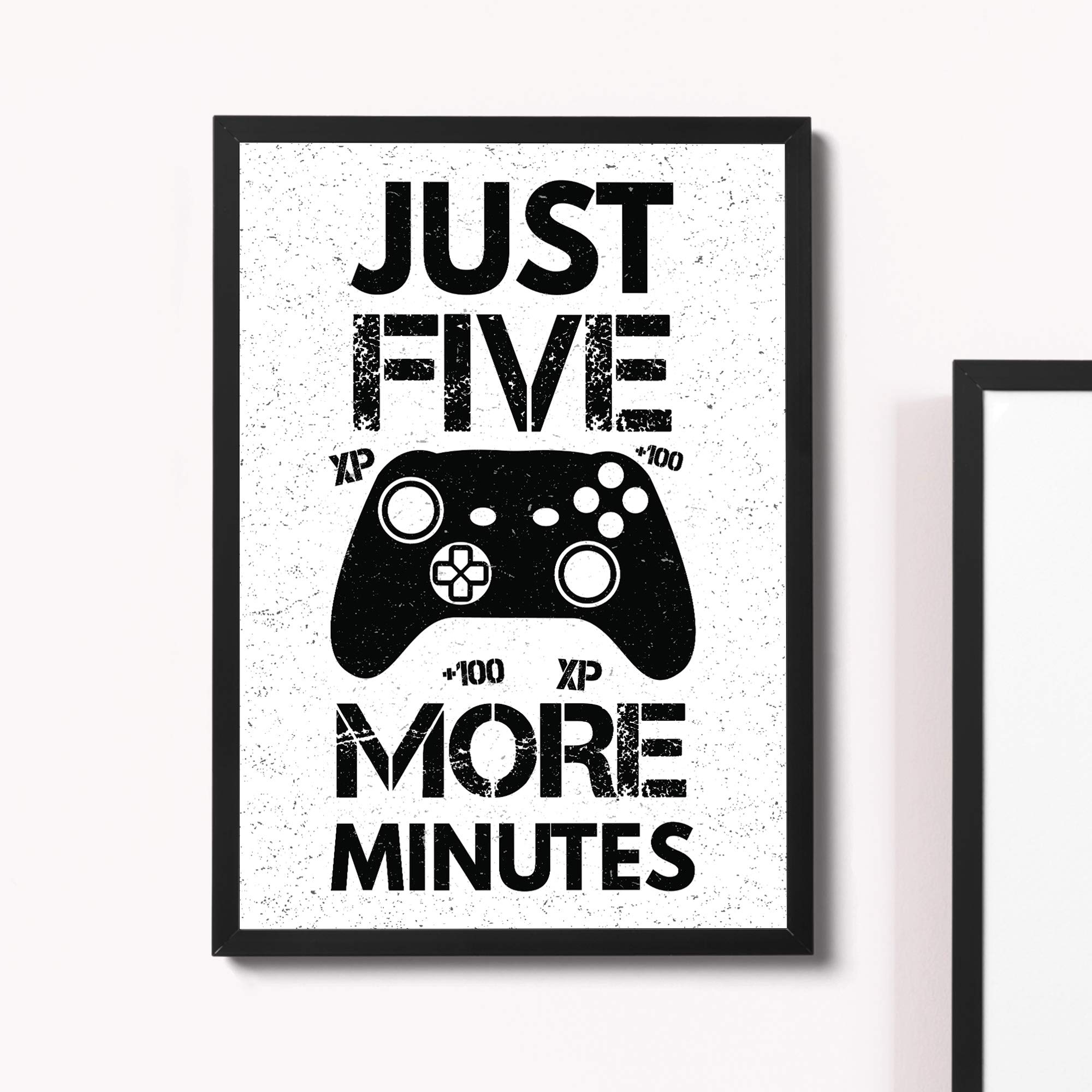 Printable Black And White Gamer Signs