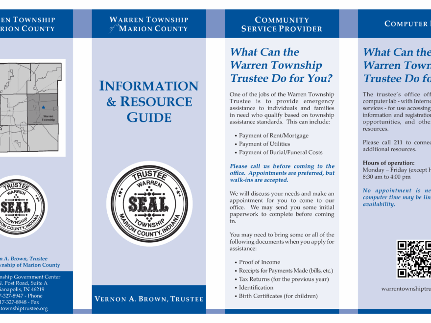 Resource Guide Warren Township Trustee Of Marion County
