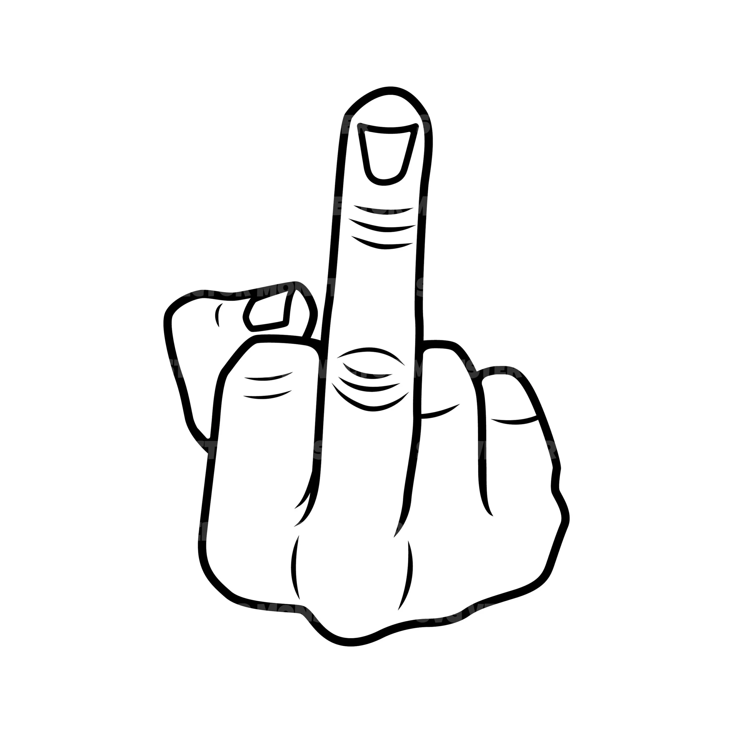 Good Sign Printable Bad Finger