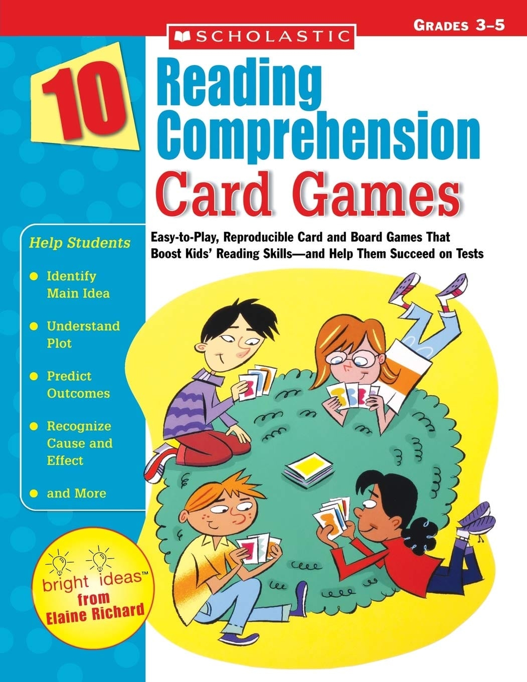 Scholastic Reading Comprehension Card Games PDF Free Printable For Classrooms