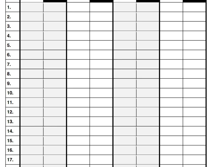 Scrabble Printable Score Sheet 8 5x11 Downloadable PDF Etsy