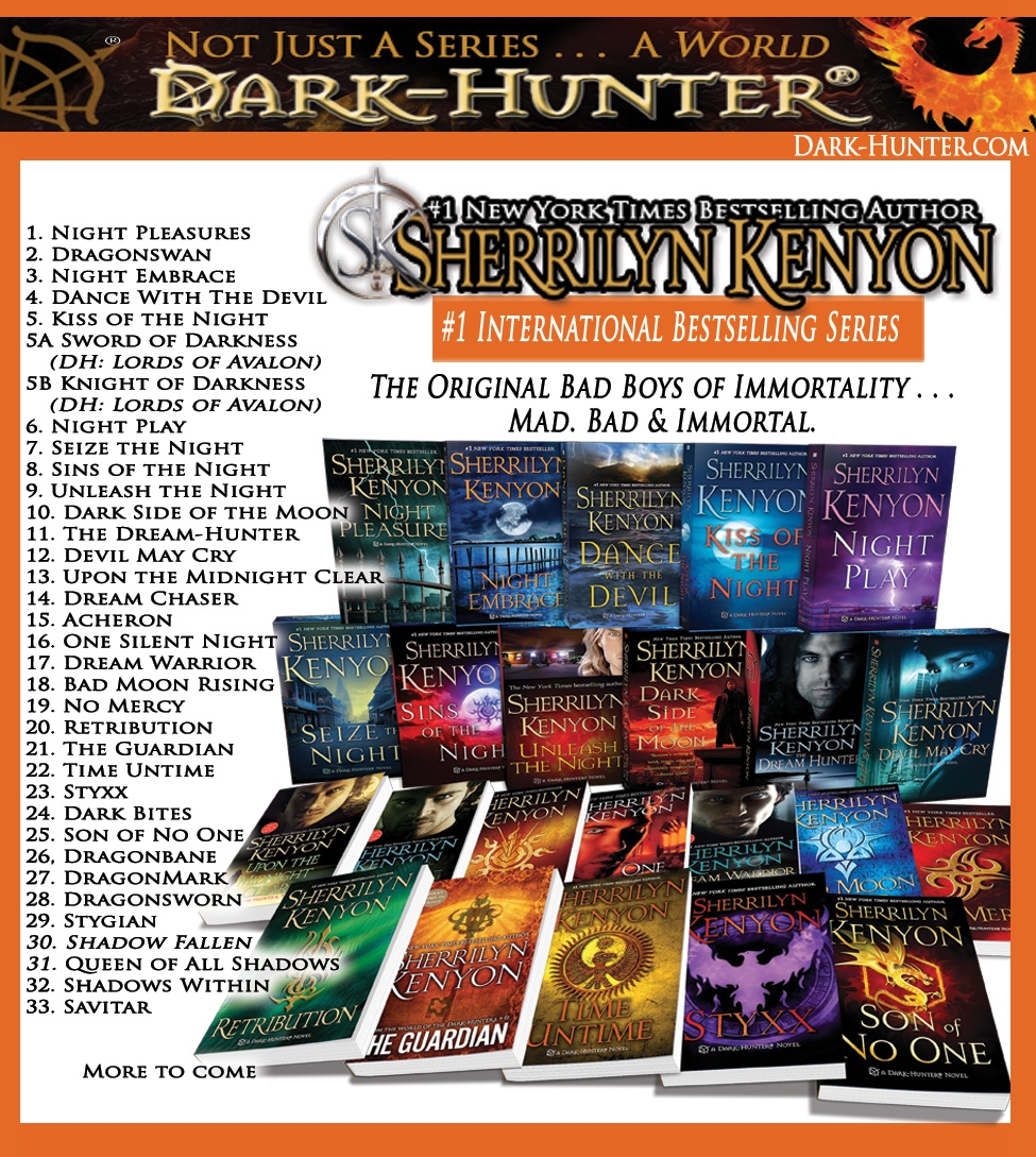 Sherrilyn Kenyon McQueen On X The New Reading List With Savitar Added In Https t co t1md31lLHx X