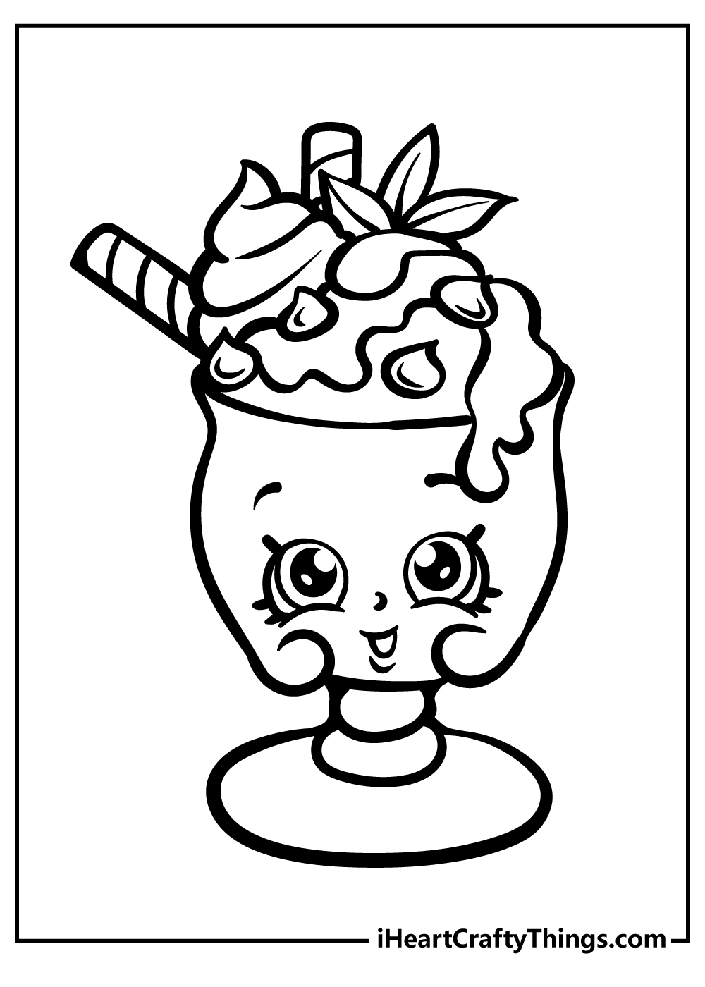 Shopkins Coloring Sheets Printable