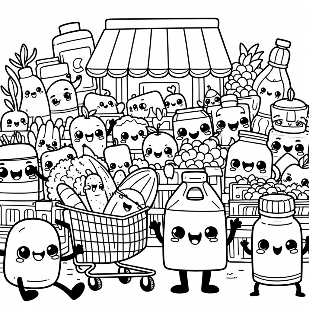 Shopkins Coloring Pages Custom Paint By Numbers
