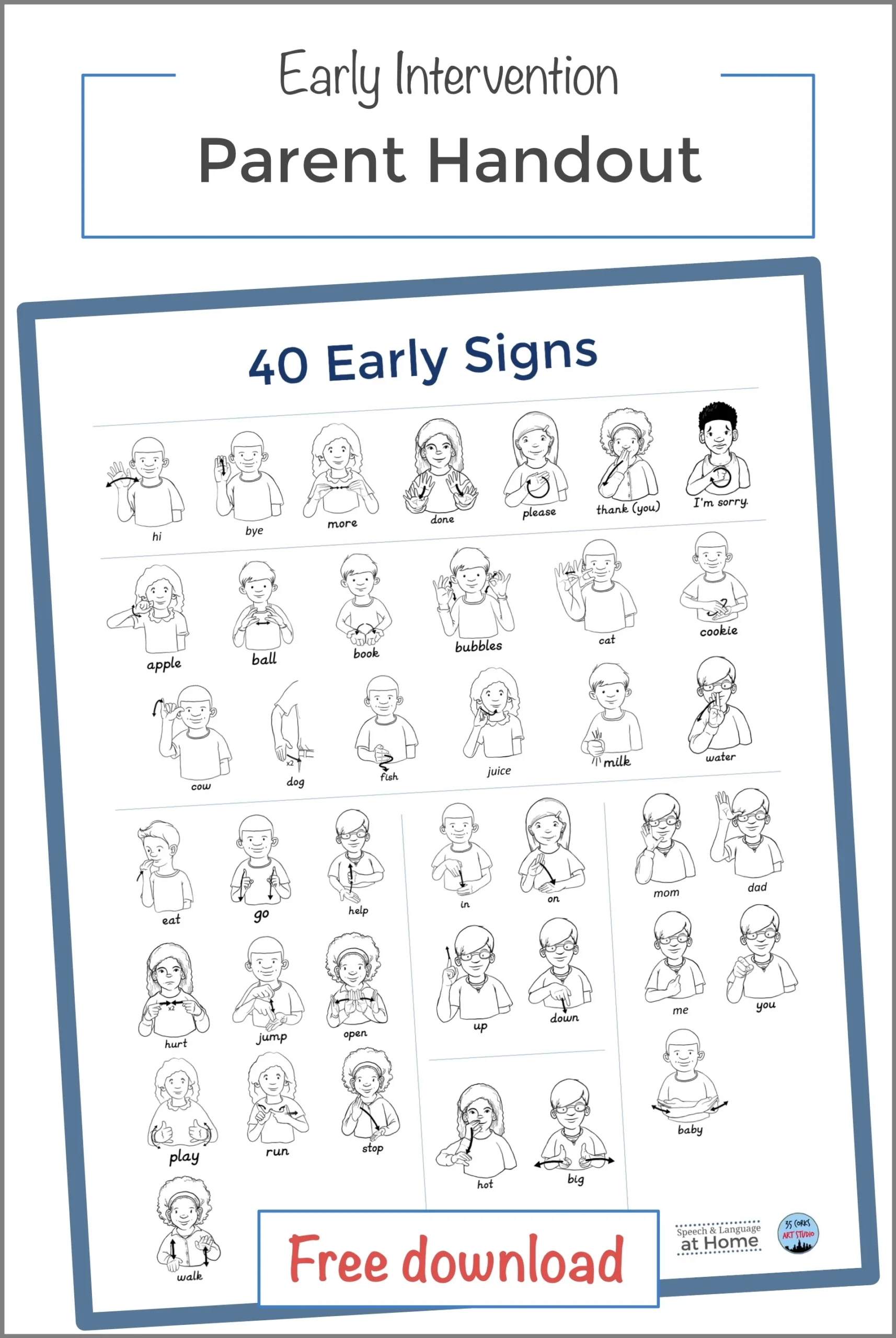 Sign Language Basics For Early Communication SLP
