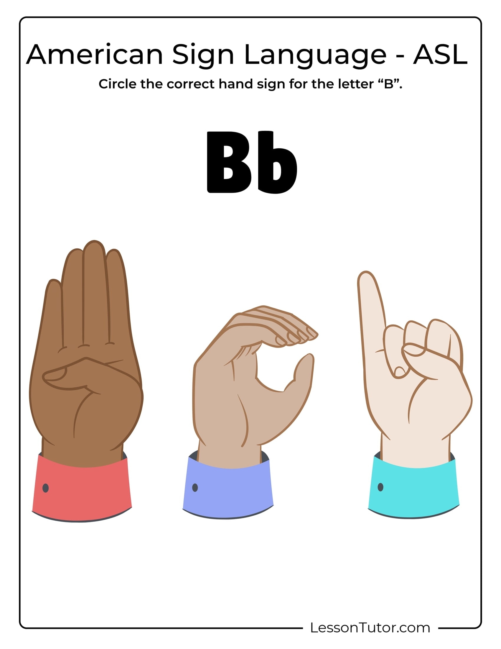 Sign Language Everyday Phrases Free Coloring Pages PDF Printables And Worksheets Lesson Tutor