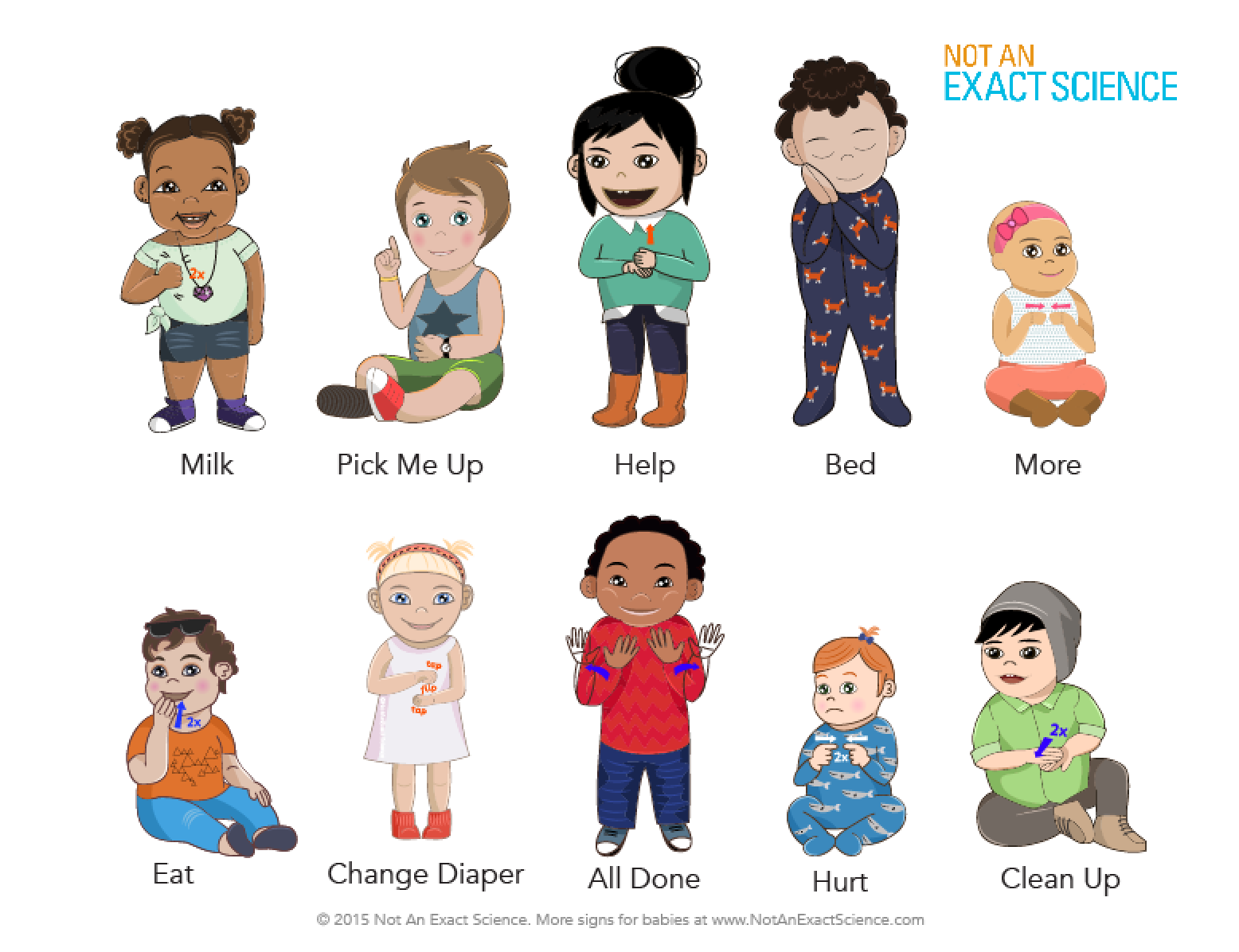 Printable Sign Language For Babies