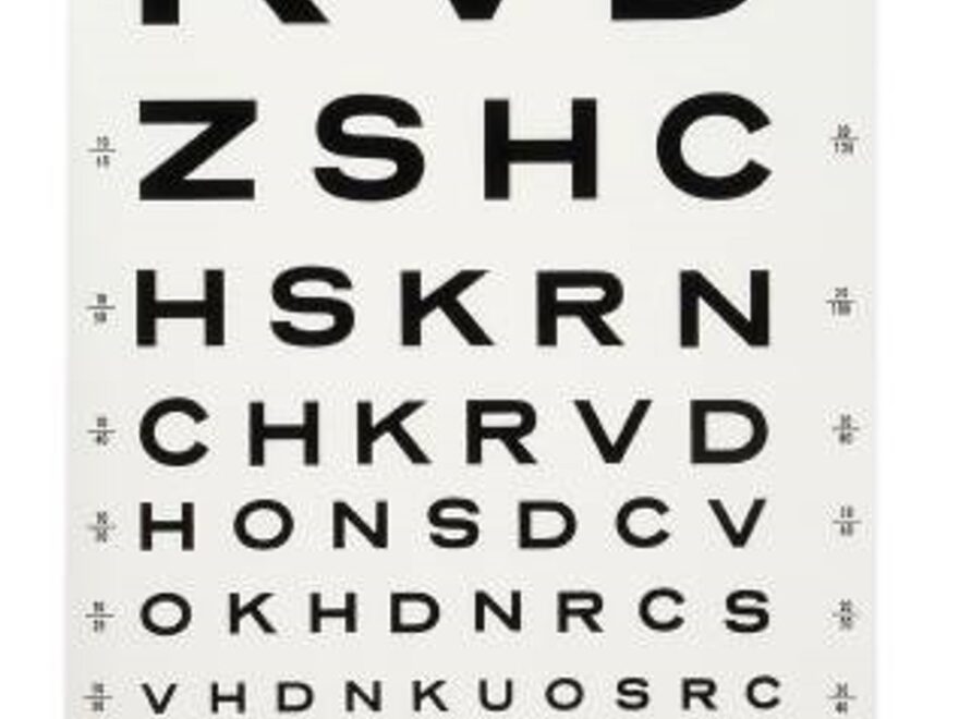Snellen Eye Chart 10 Feet No Sales Tax Cascade HealthCare