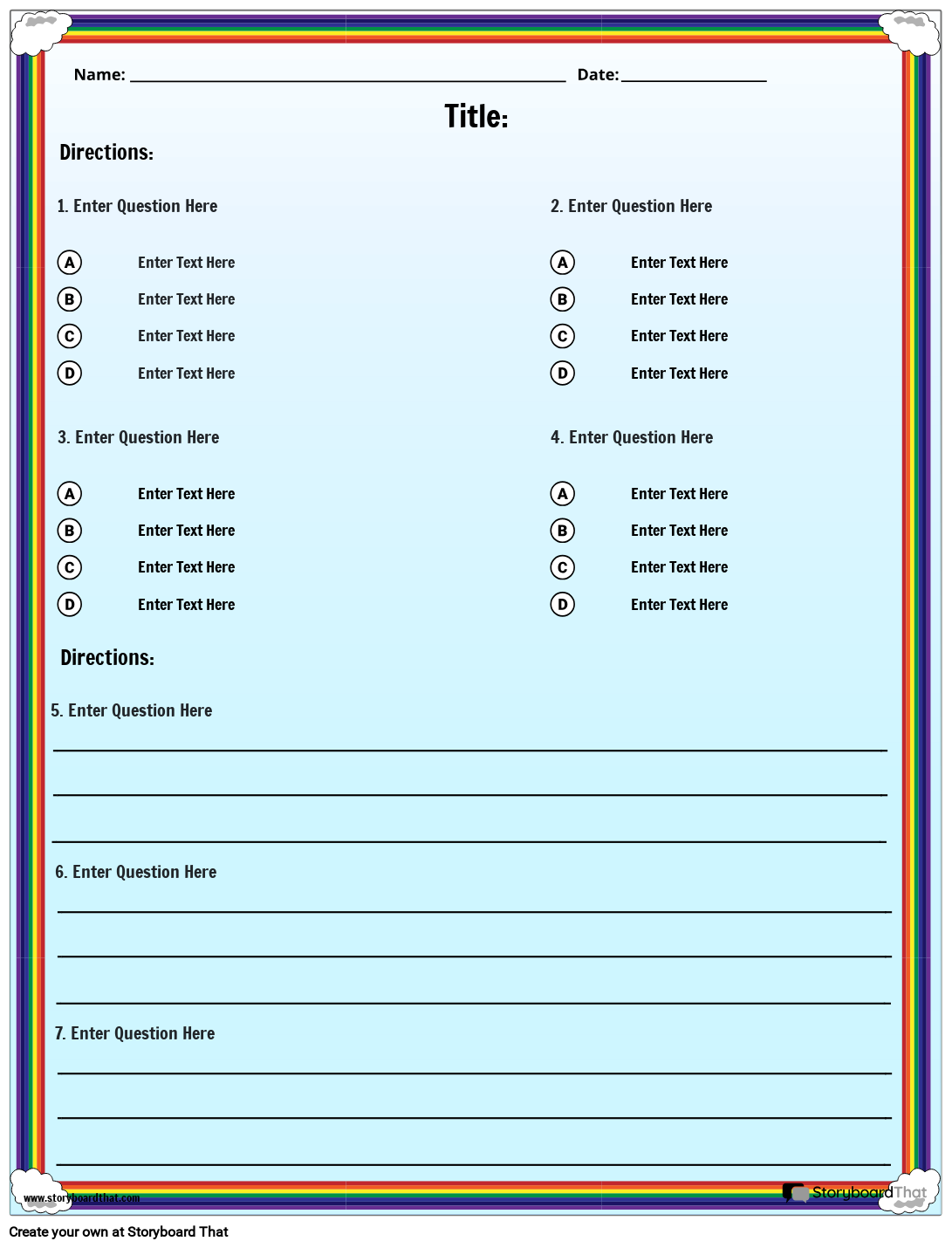 Free Quiz Maker Printable Free Quiz Maker Printable