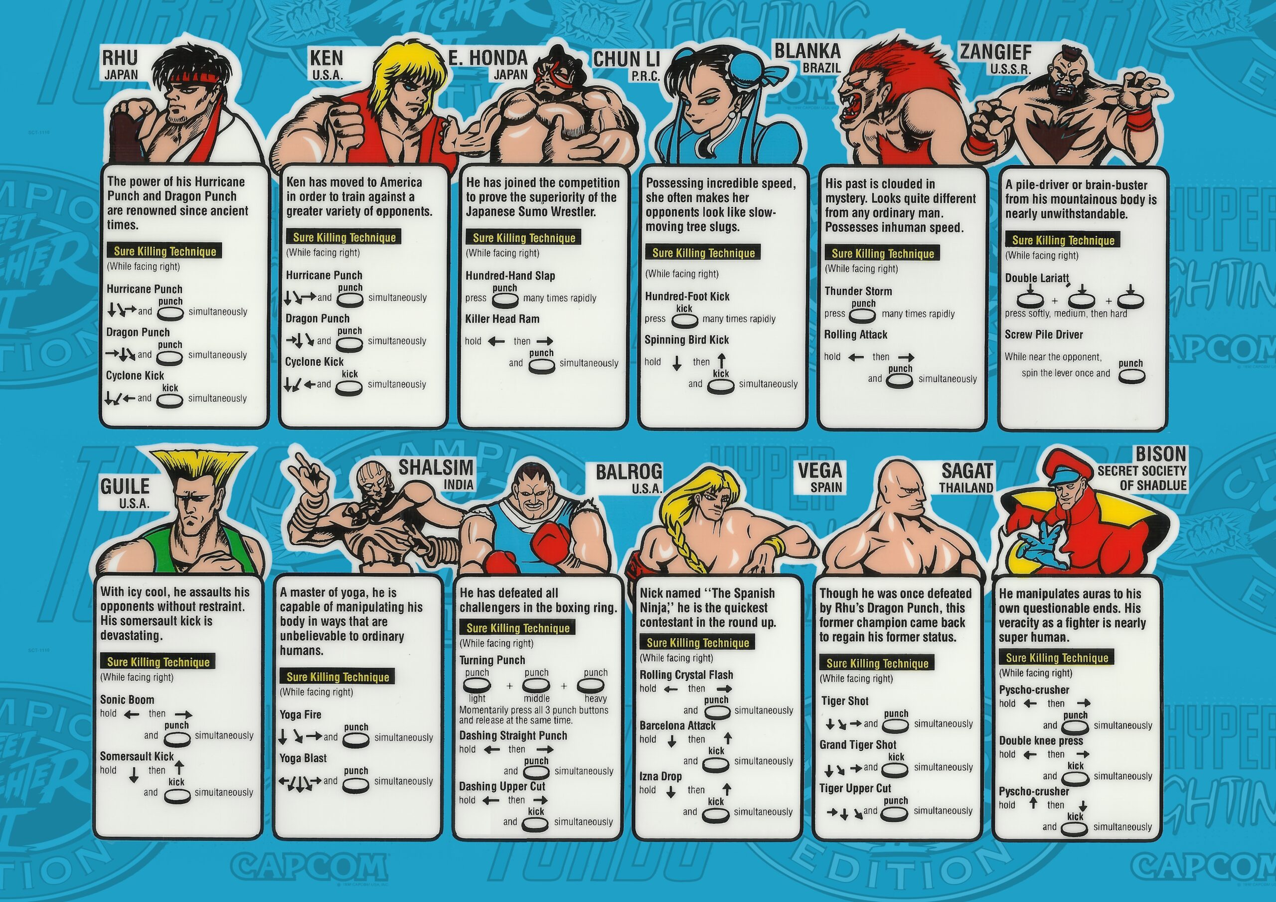 Street Fighter 2 Art Resources Sega Made Bad Decisions