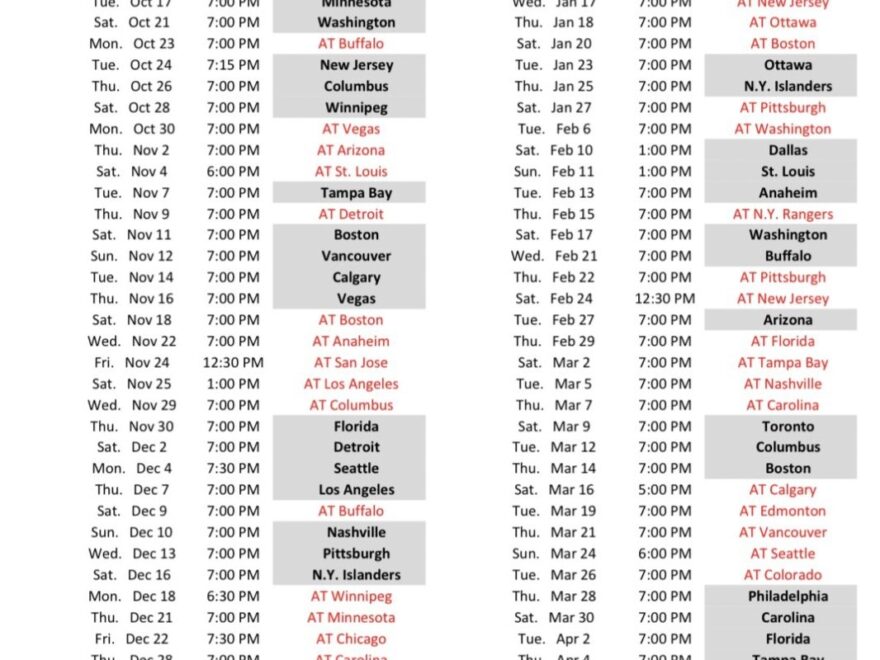 Stu Cowan On X Canadiens Schedule For The 2023 24 NHL Season Released Today Habs HabsIO Https t co cLW3TDPNQa X