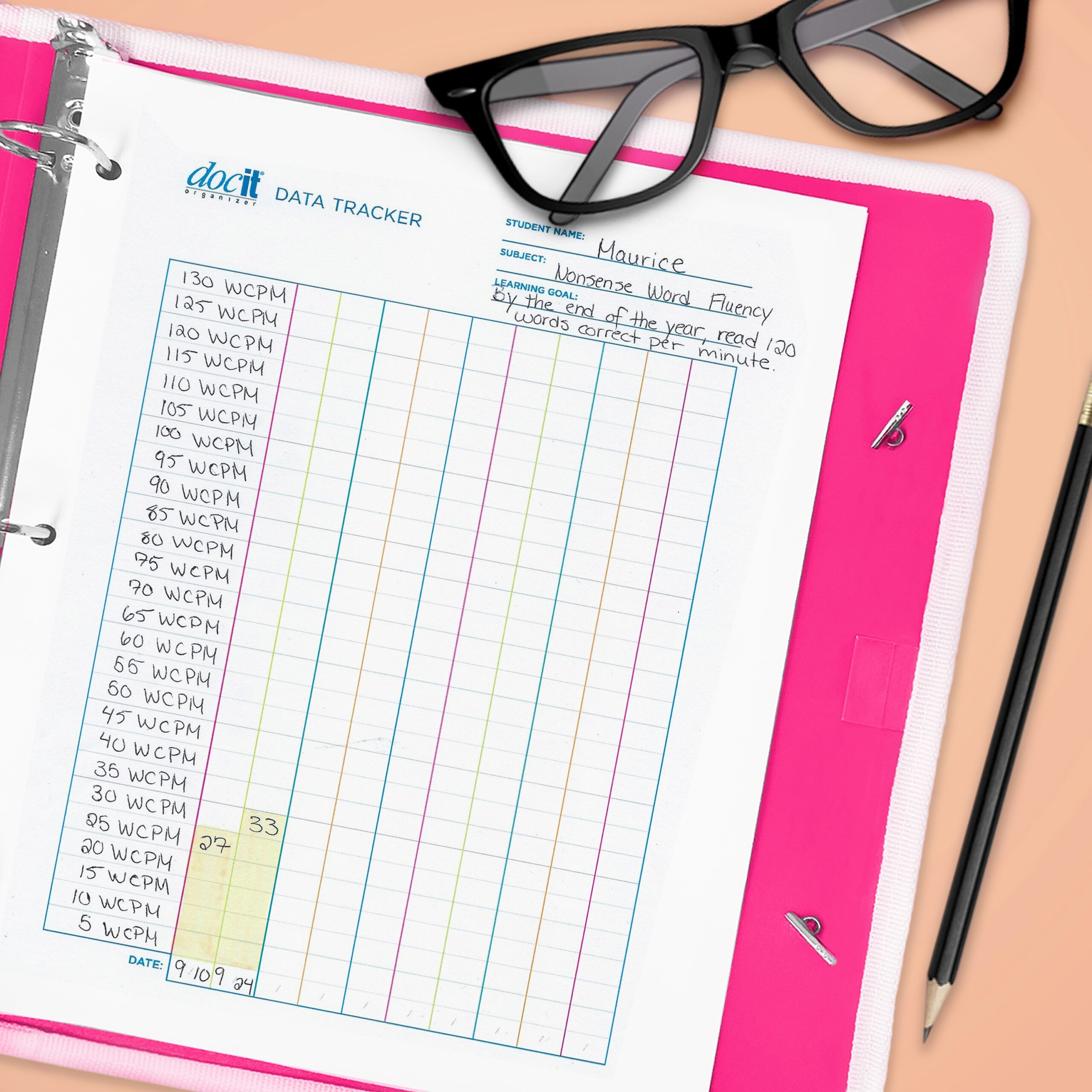 Printable Classroom Tracking Chart