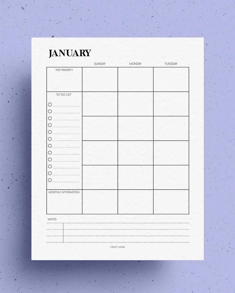 Student Planner Printable Pages Student Planner Printable Pages