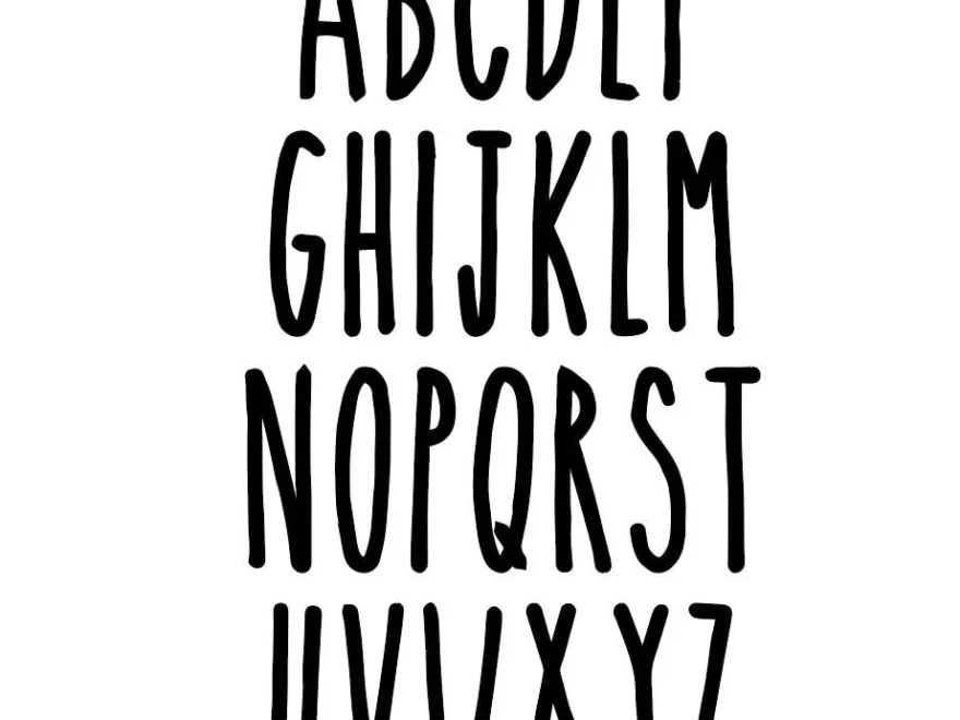 Tall Farmhouse Style Wood Letters For Custom Name Signs Or Other Perso Kobasic Creations