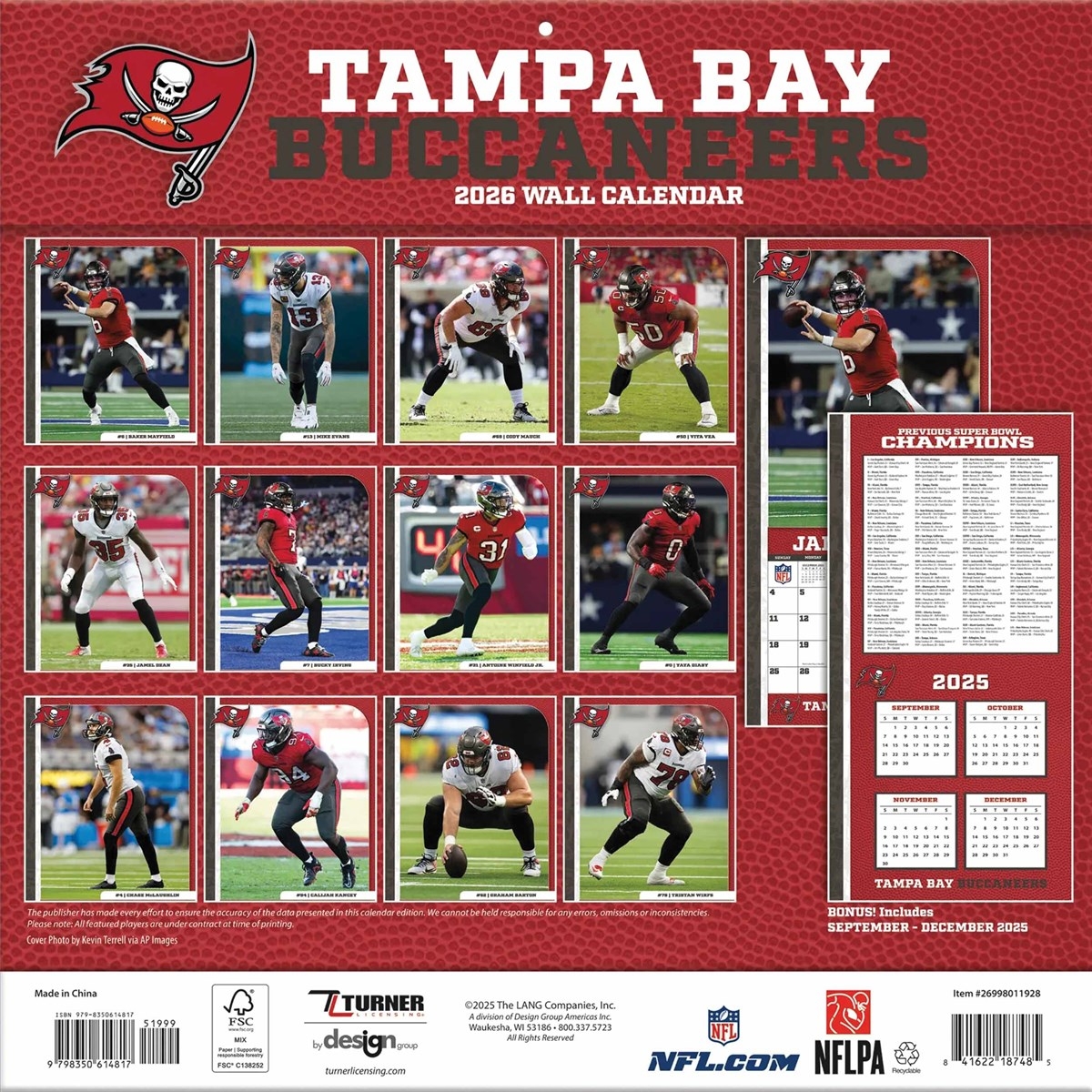 Bucs Schedule 2026 Printable