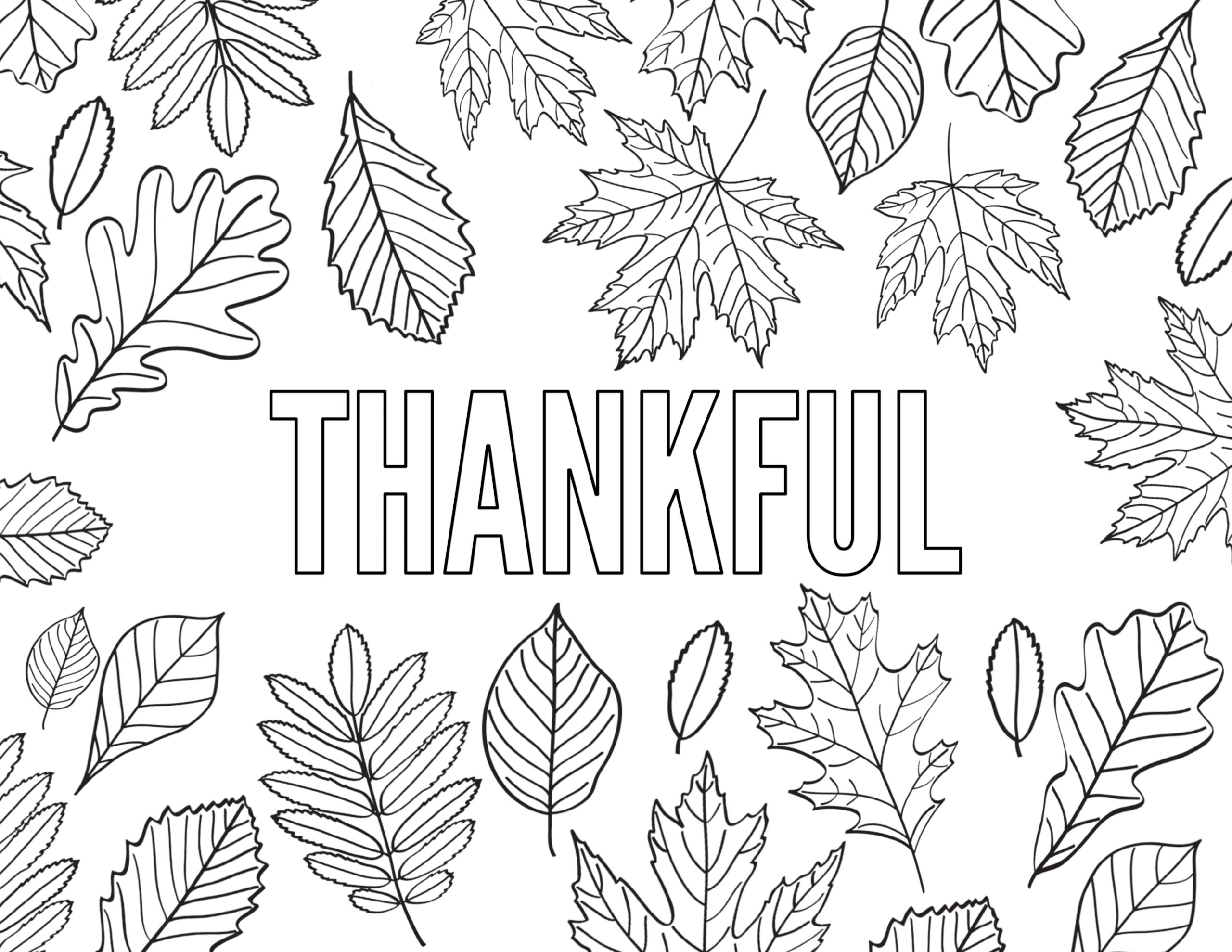 Frww Printable Thanksgiving Coloring Sheets