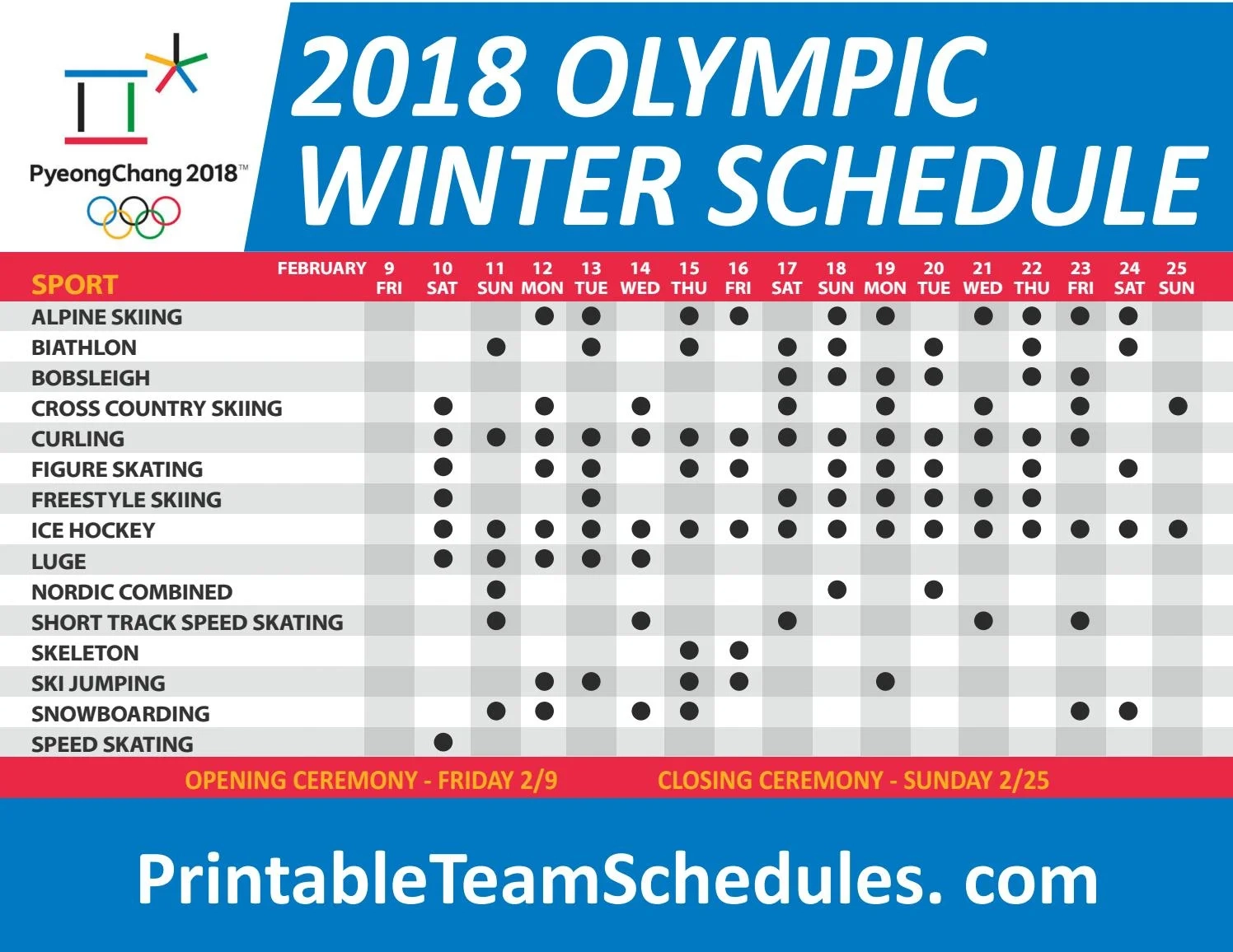 The 2024 Paris Olympic Games Schedule Printable Schedules Day by Worksheets Library
