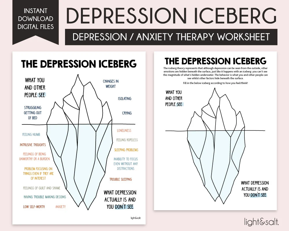Printable Sheets About Depression