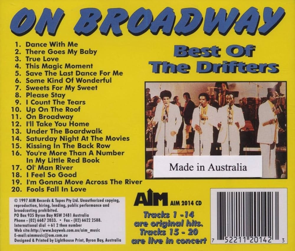 The Drifters On Broadway Amazon Music The Drifters On Broadway Amazon Music