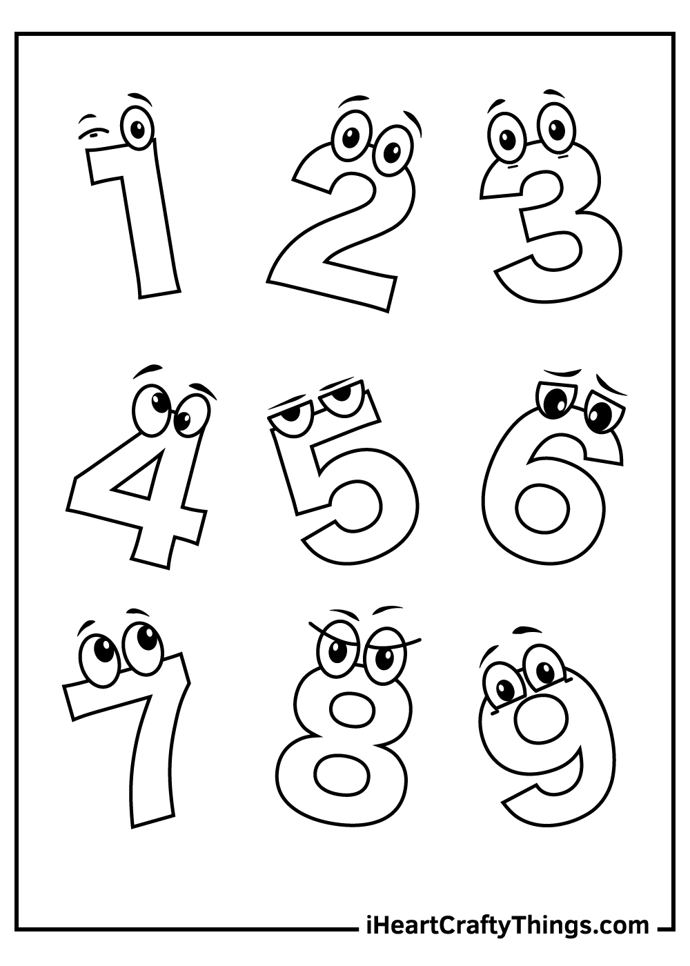 Printable Coloring Sheets For Toddlers