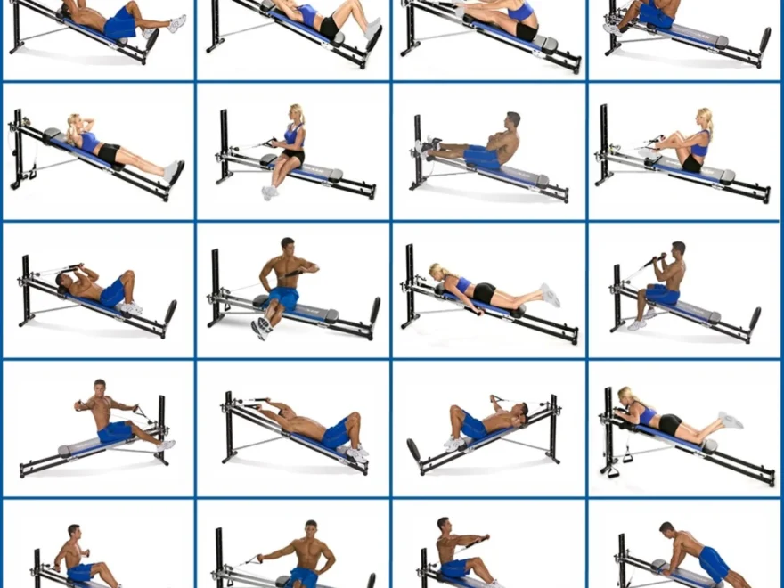 Total Gym Exercise Chart 73 Movements ebook Pdf Etsy