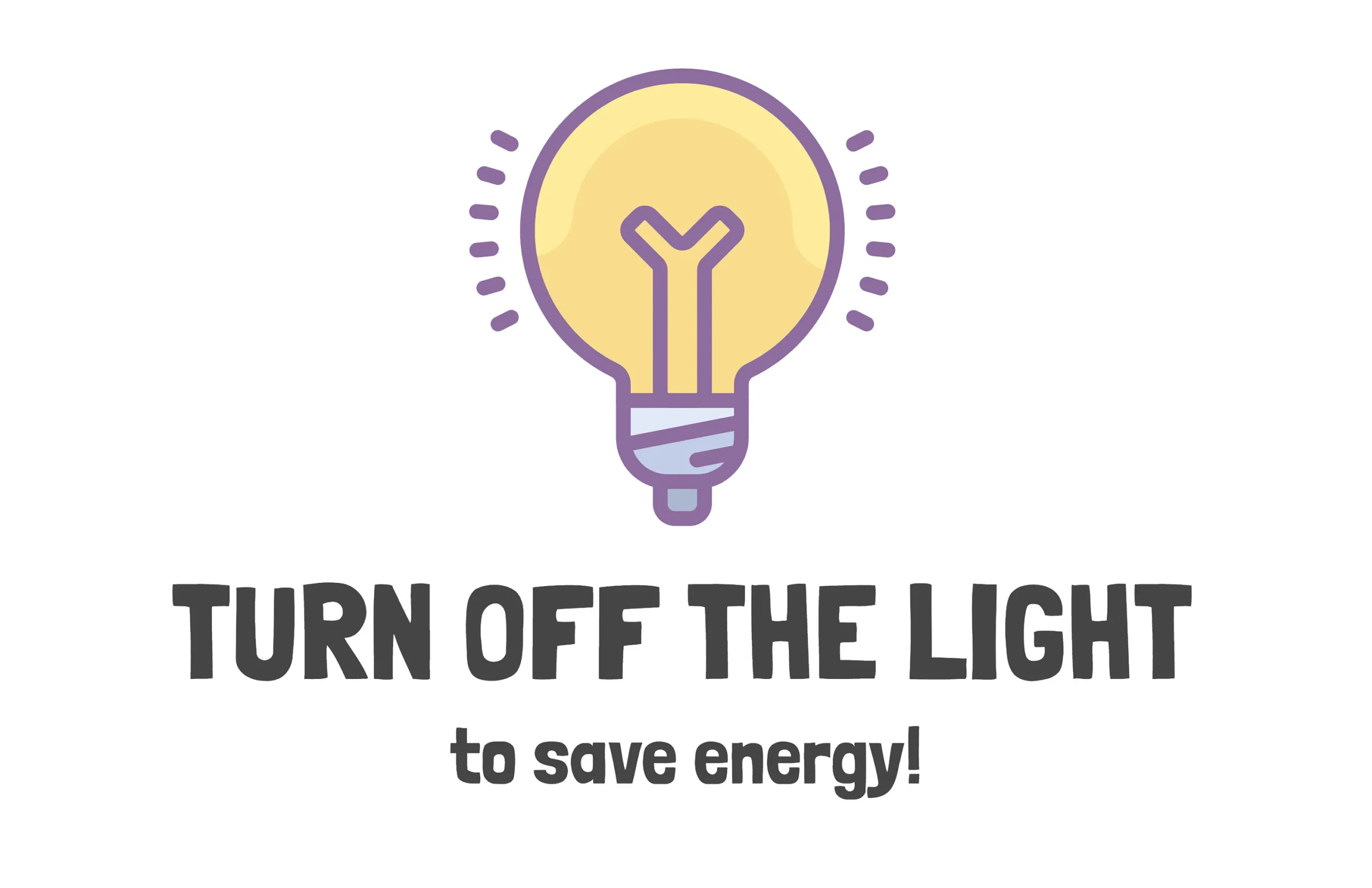 Turn Off The Light Sign Printable Etsy