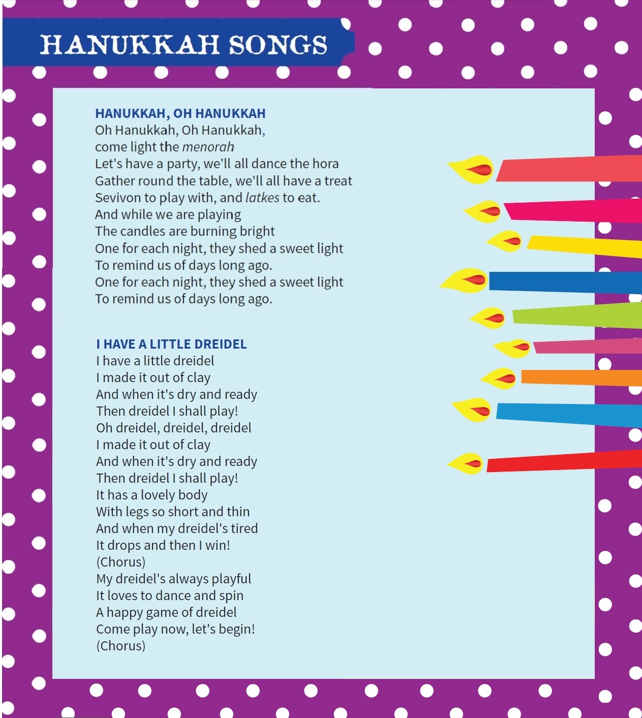 Two Classic Hanukkah Songs PJ Library