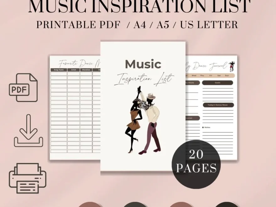 Ultimate Salsa And Latin Dance Music Inspiration List Digital Download For Dancers Curated Playlist Ideas For Practice Performance Etsy