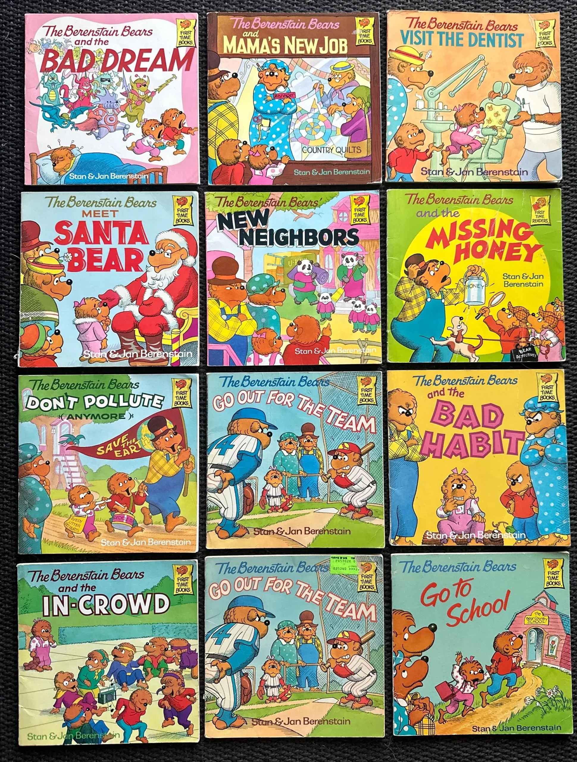 Vintage Berenstain Bears First Time Books Choose Your Title Etsy