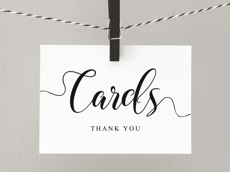 Wedding Cards Sign Printable Wedding Signage Digital Download We Do Bou