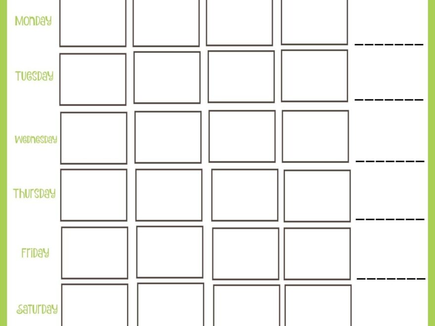 Weight Watchers Weekly Points Tracker Free Printable Worksheets Library