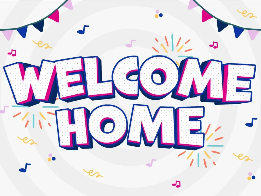 Welcome Home Printable Printable Party Favors