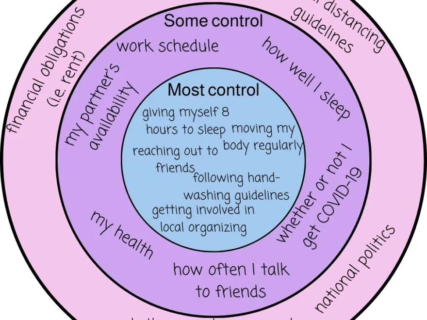 What Can I Control Free Worksheet Miriam Mogilevsky LISW