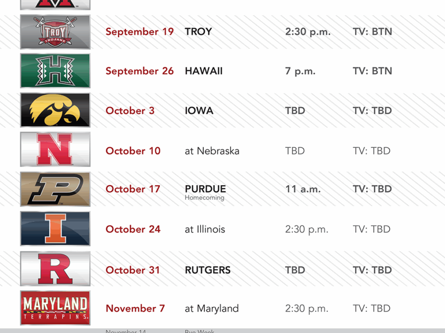 Wisconsin Football On X This Printable Badgers Schedule Would Really Dress Up Your Fridge Http t co YgY8S37srn Http t co rWsd7cTsvc X