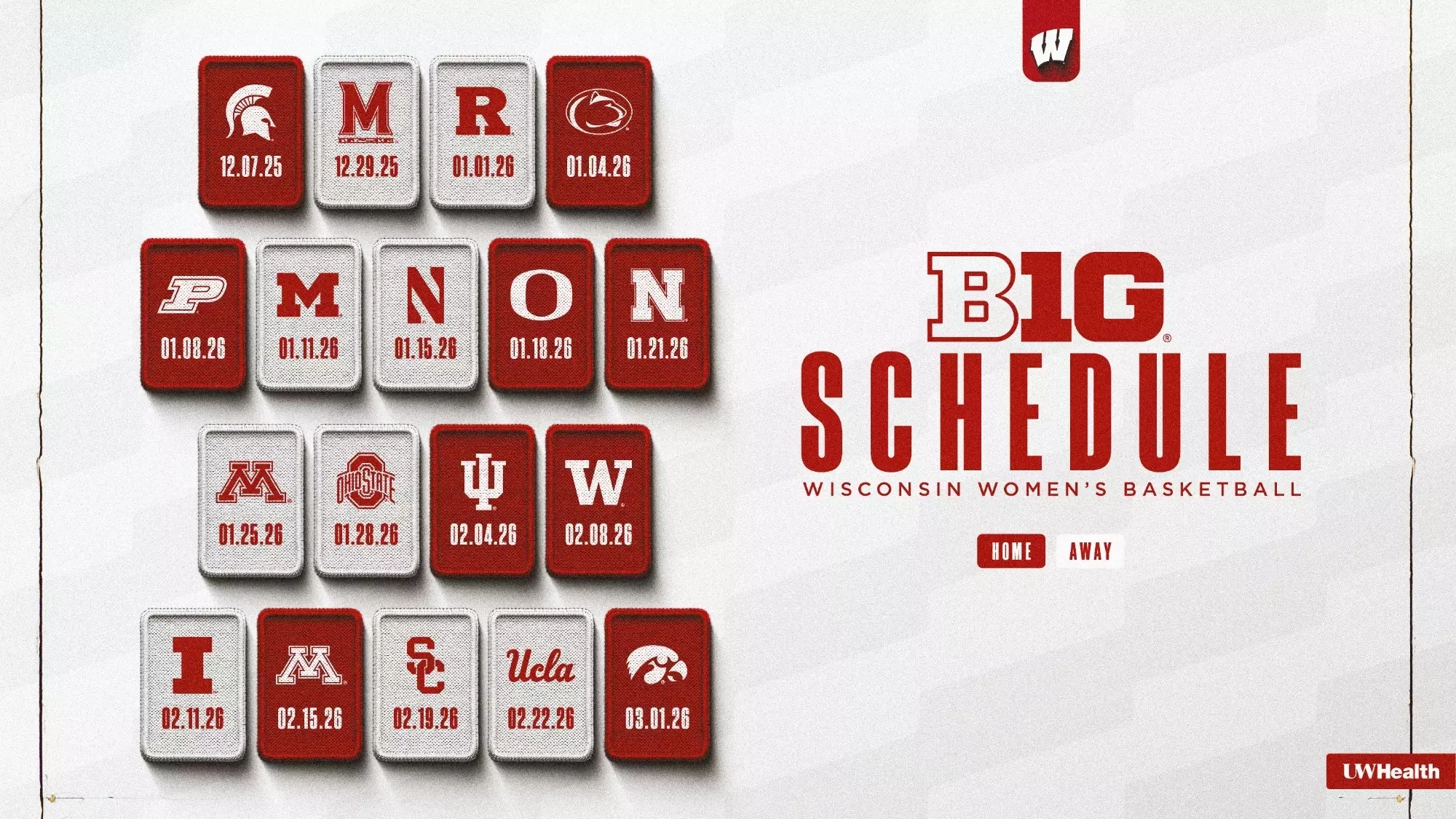 Wisconsin Women s Basketball Announces 2025 26 Big Ten Schedule Wisconsin Badgers