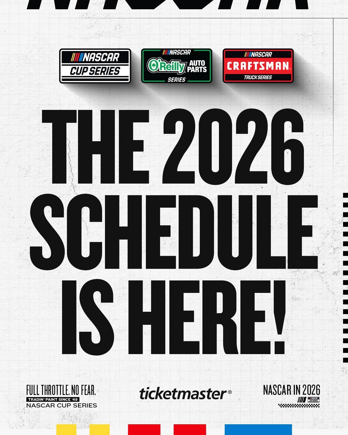 Nascar Race Schedule 2026 Printable